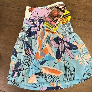 Jamie Sadock Floral Golf Skort Size 16 NWT SPF 50